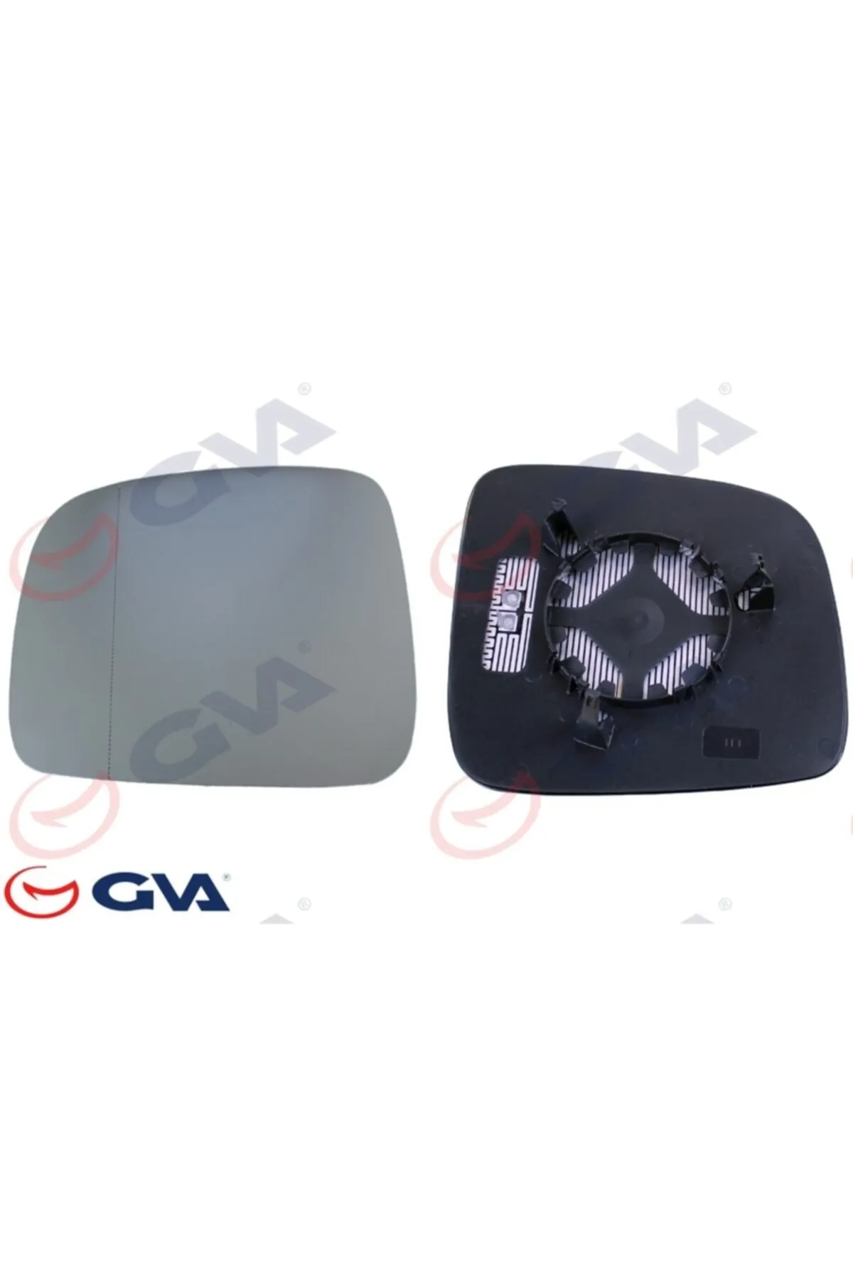 1175004 Ayna Camı Elektrikli Isıtmalı Sol Transporter T5 04-10 Caddy 04-10 Asferik Vm-3