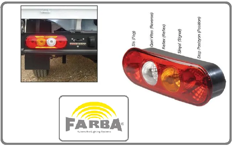 Stop Lamba Ford Transit V347 Kamyonet 12v 2008 Farba 13216