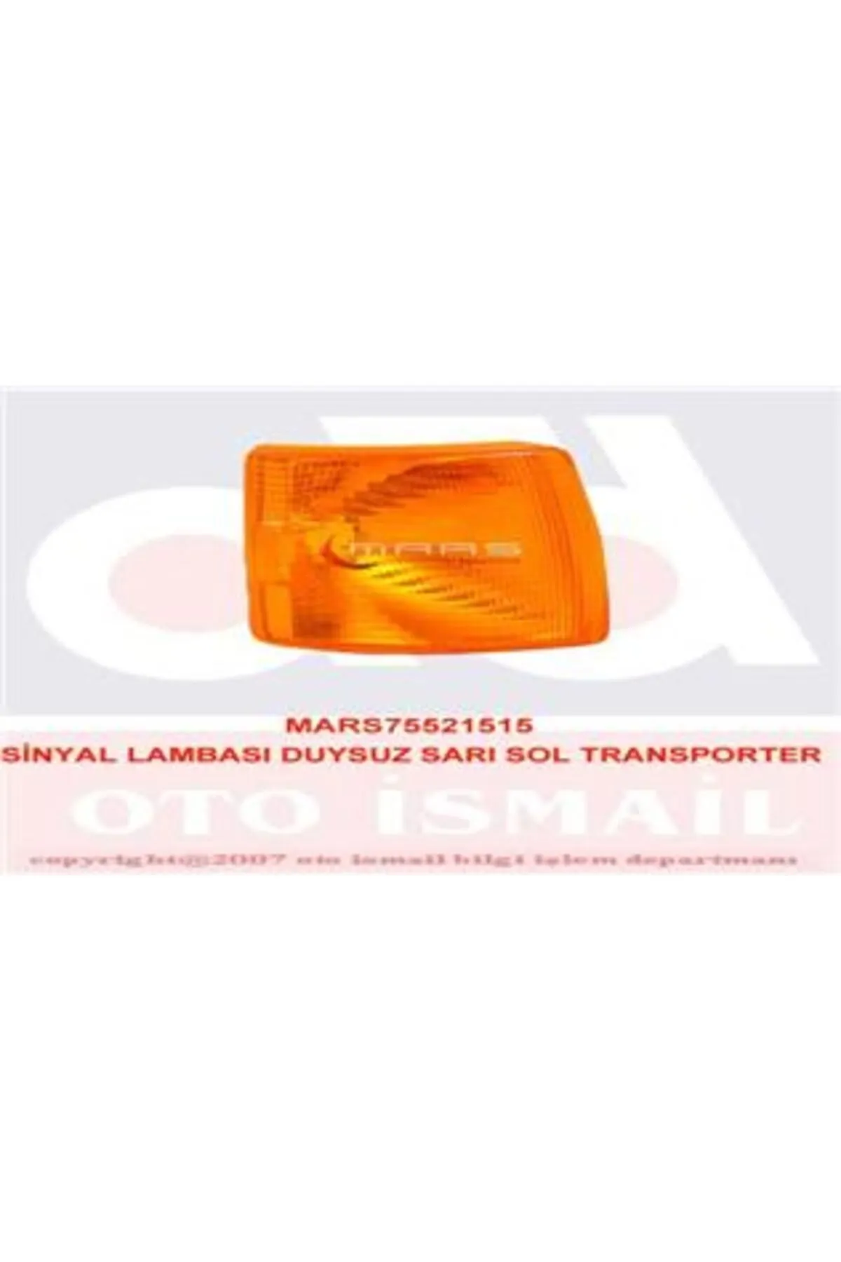 Sinyal Lambası Duysuz Sarı Sol Transporter T4 90-96
