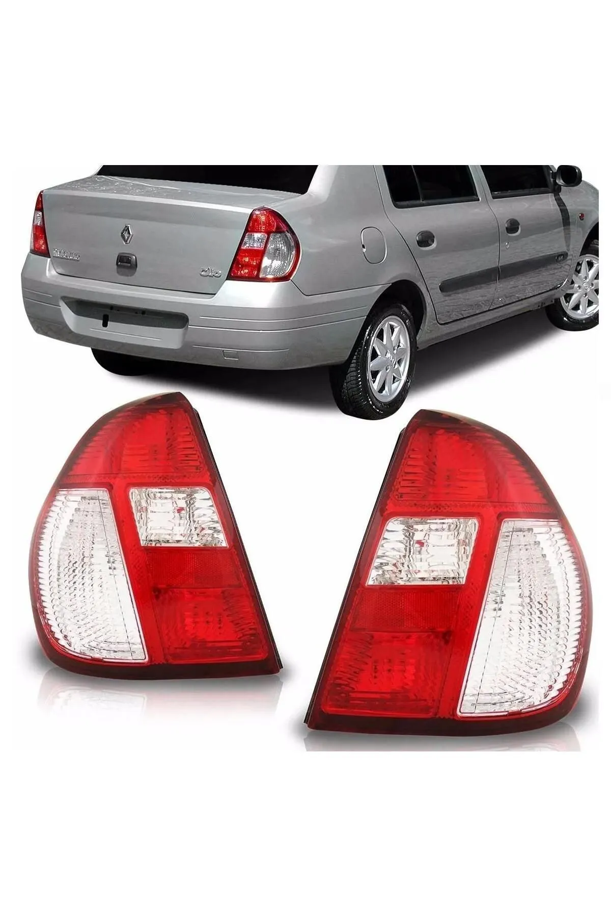 Renault Clio Sağ Sol Arka Stop Lambası Takımı 2004--2008