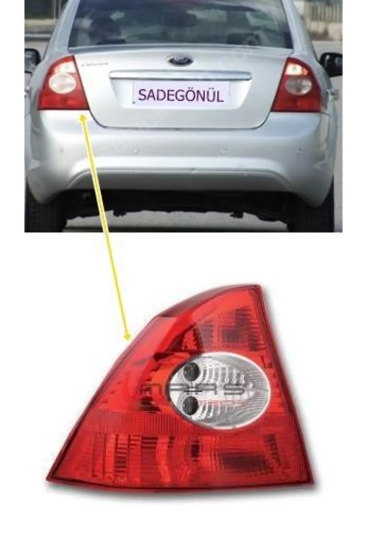 Ford Focus Sedan Sol Arka Stop Lambası 2005-2007 Arası Ithal