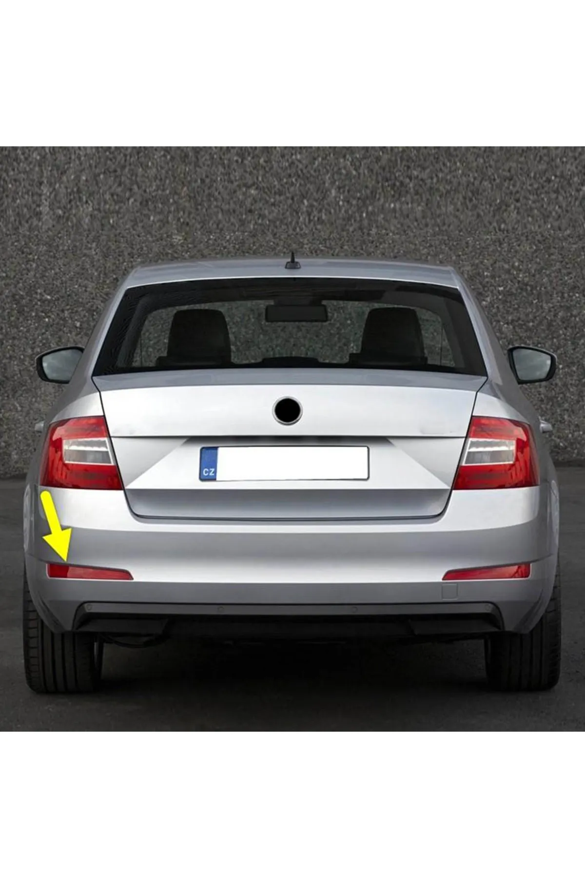 Skoda Octavia A7 2013-2017 Arka Tampon Sol Alt Reflektörü 5e5945105