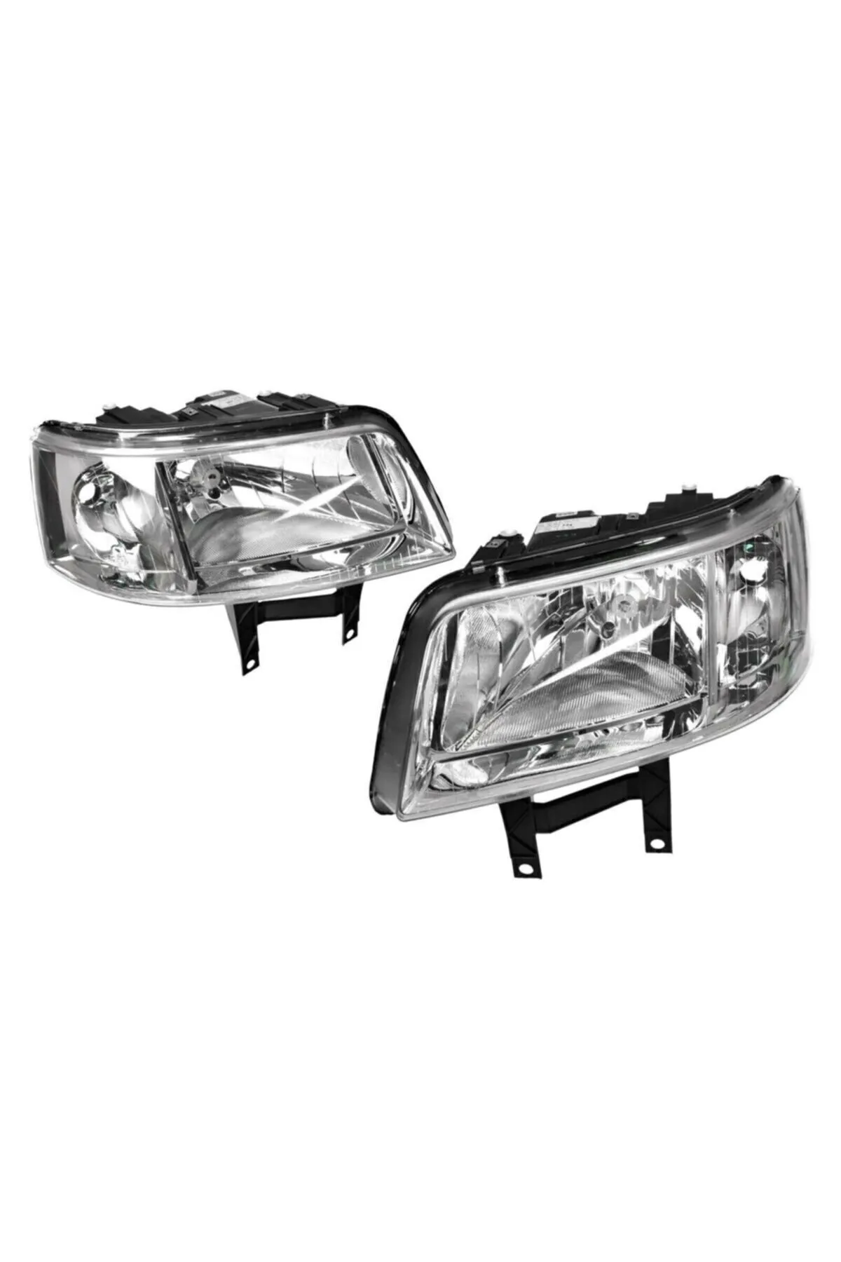 Volkswagen Transporter T5 Uyumlu Sağ + Sol Ön Far Takımı 2003--2009 Uyumlu DEPO MARKA A++ KALİTE