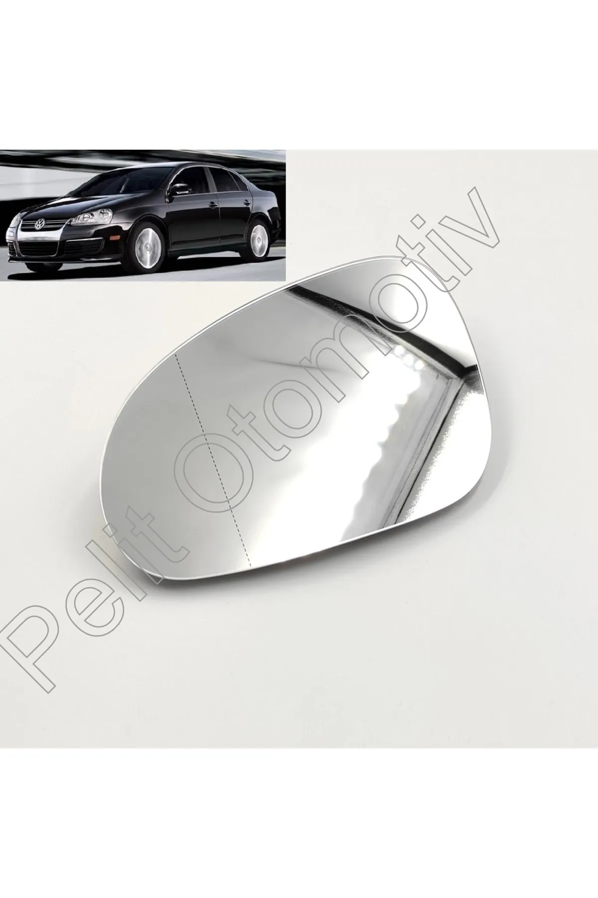 Jetta (2006-2011) Sol Ayna Camı 1k0857521