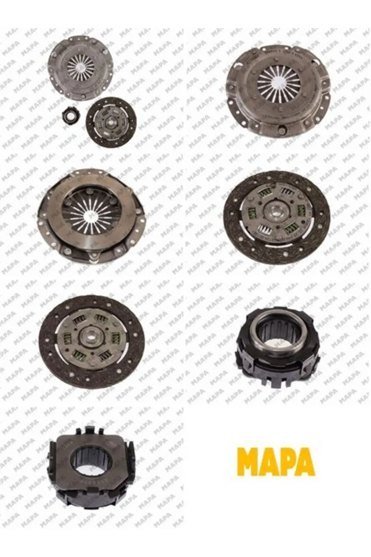RENAULT R12 1300 DEBRİYAJ SETİ 1971-1975 ARASI 7701461381 7701464770 000170100
