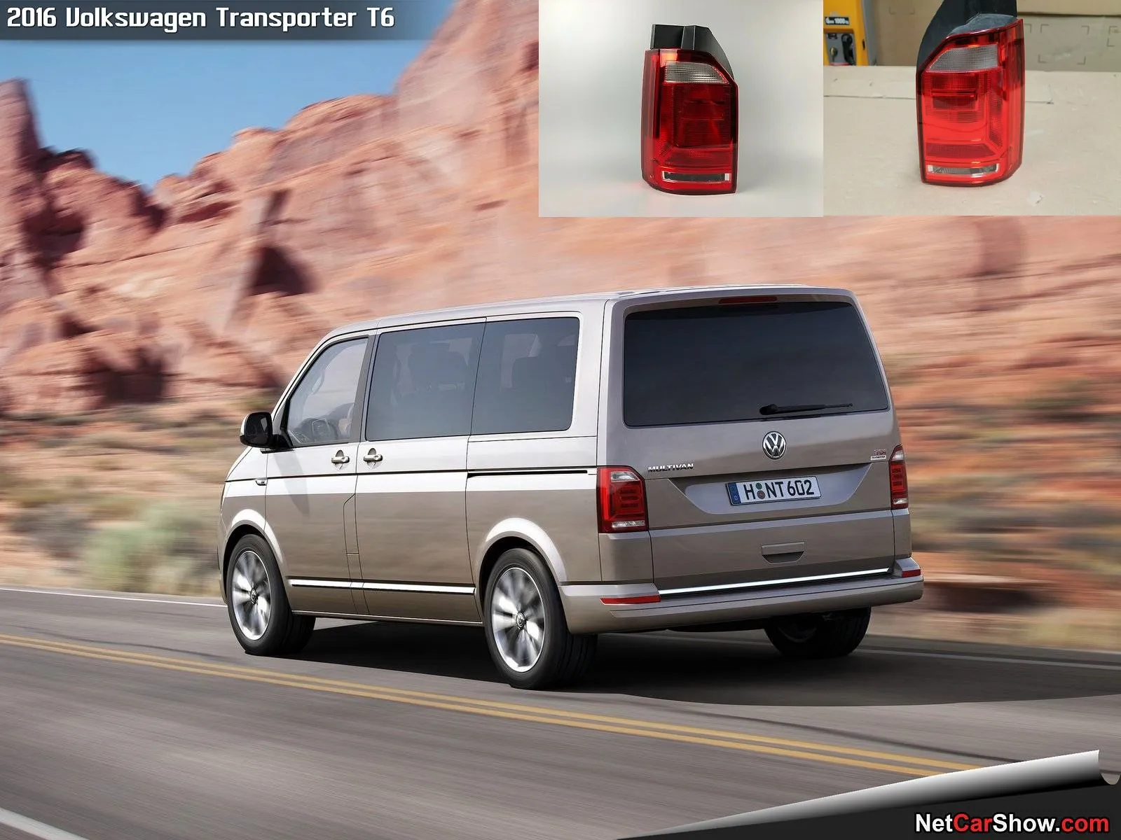 Volkswagen Transporter 7e0945096r T7 Stop Lambası Sağ Yolcu Tarafı T7 Caravella Stop Lambası