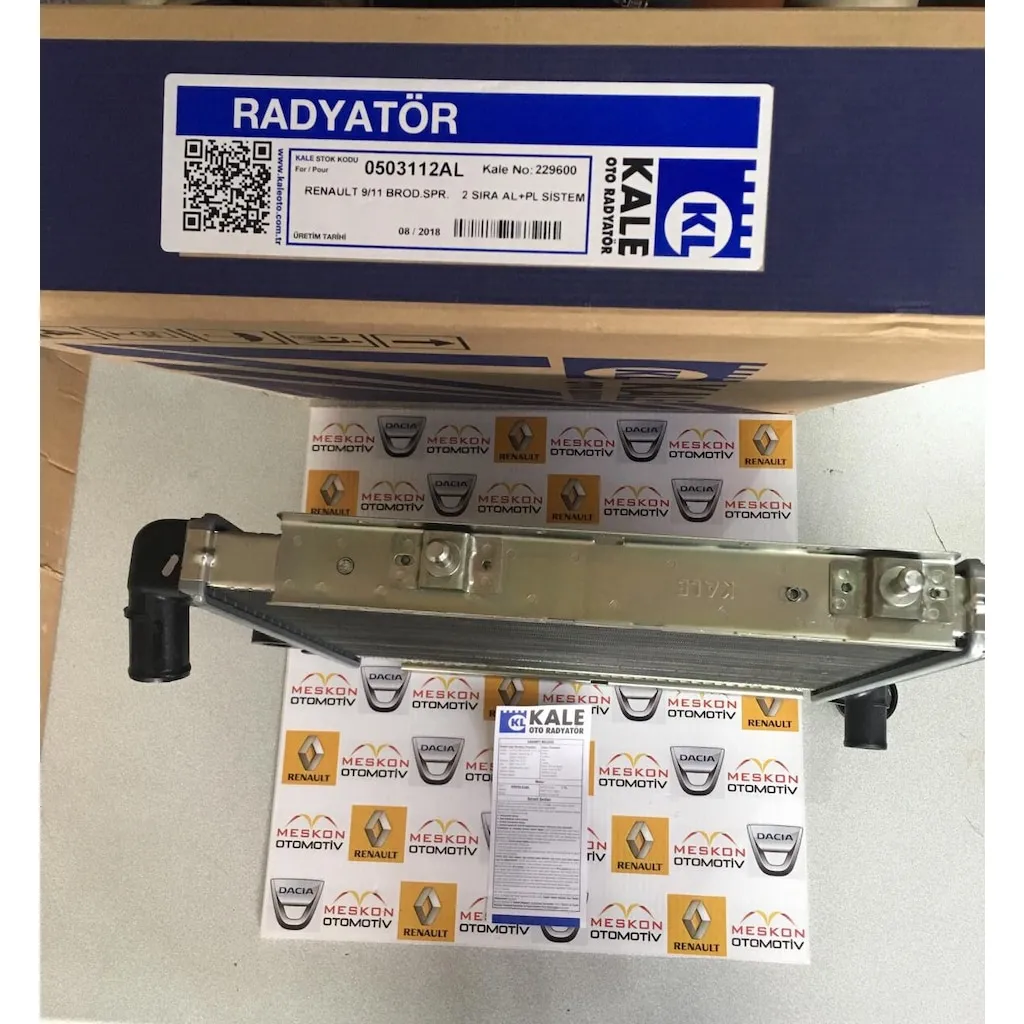 Kale 0503112Al R9 R11 Su Radyatörü (2 Sira Al + Pl Sistem ) 317318091